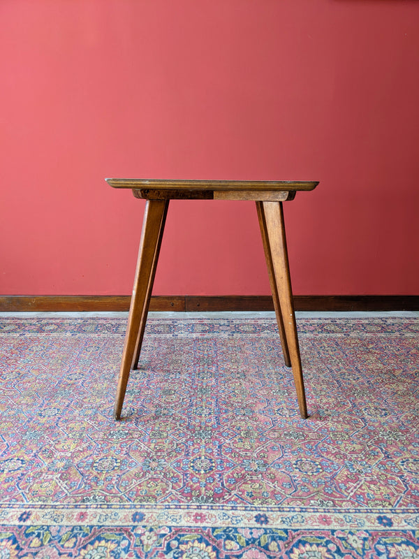 Tall Mid Century Formica Side Table
