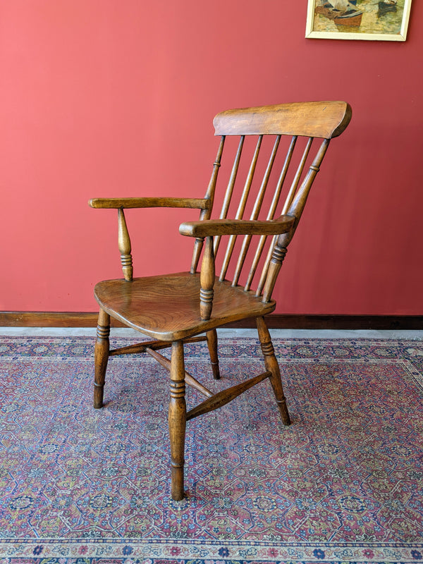 19th Century Antique Farmhouse Windsor Chair