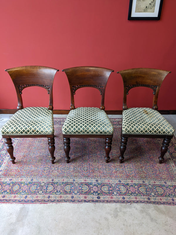 Set of Six Mid 19th Century Mahogany Dining Chairs