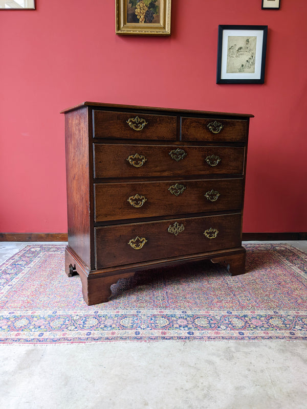 Large Antique Georgian Mahogany Chest of Drawers