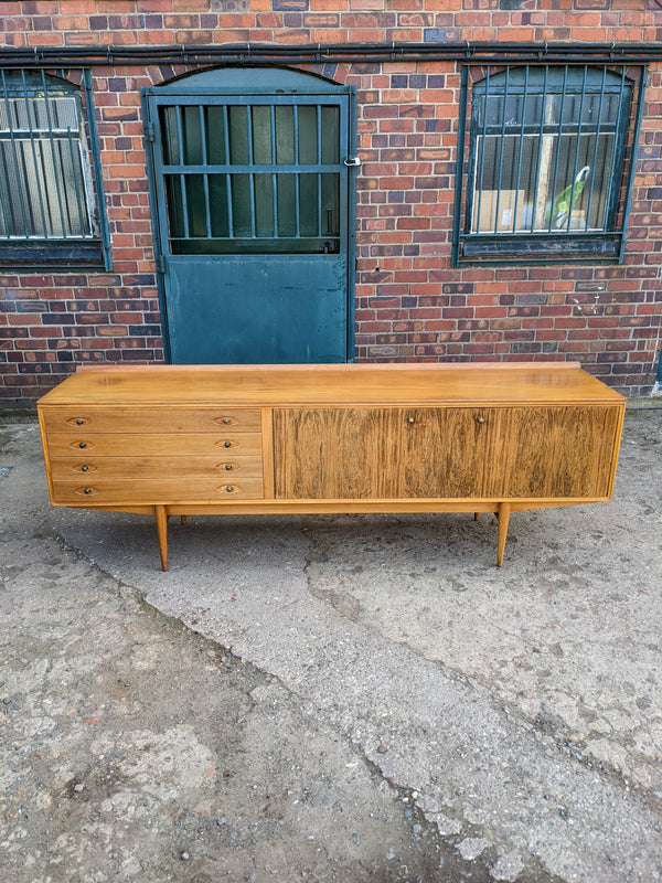 Long Mid Century Teak Hamilton Sideboard by Robert Heritage for Archie Shine