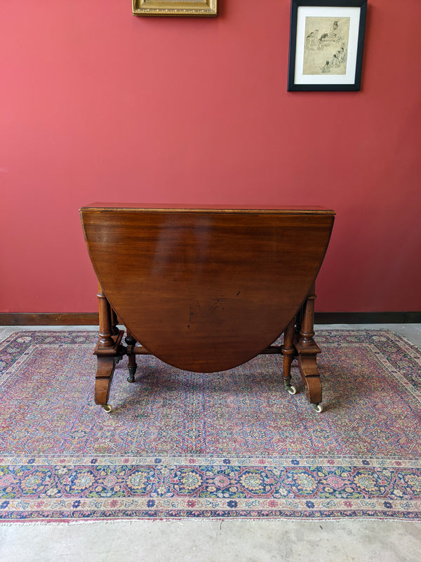 Antique 19th Century Mahogany Gateleg Dining Table