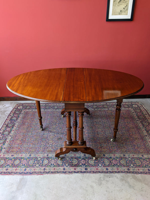 Antique 19th Century Mahogany Gateleg Dining Table