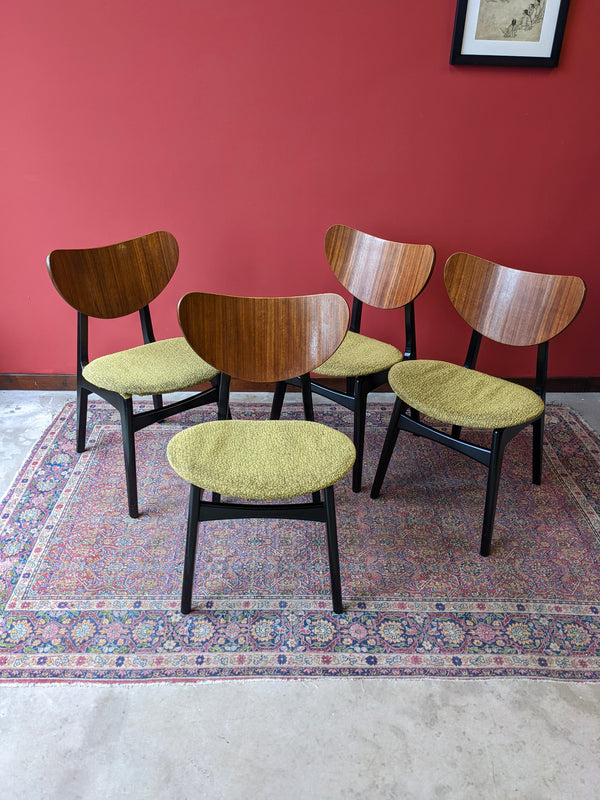 Set of Four Mid Century Early G Plan Dining Chairs