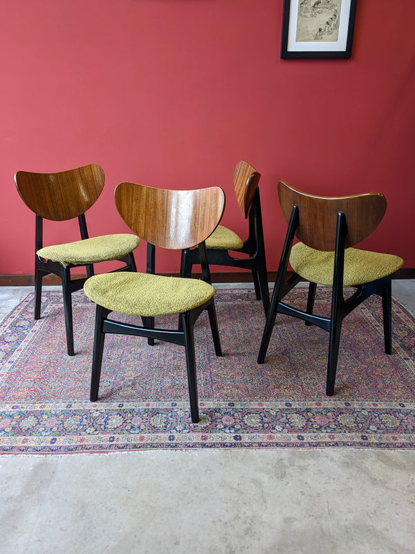 Set of Four Mid Century Early G Plan Dining Chairs