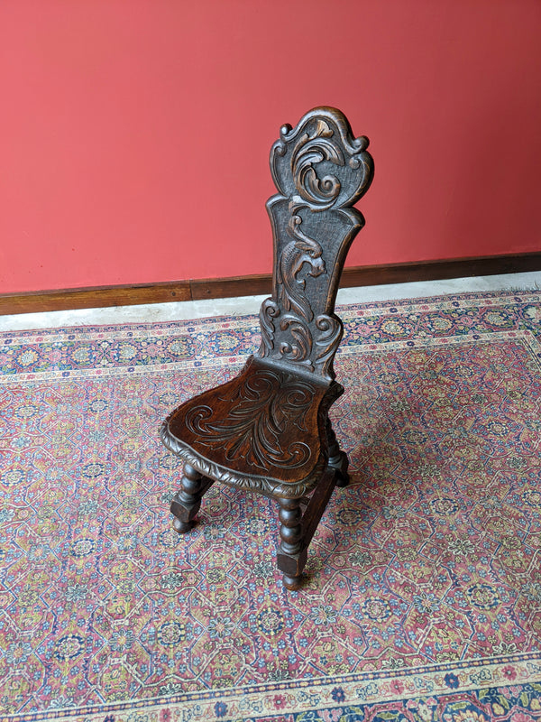 Antique 19th Century Welsh Spinning Chair