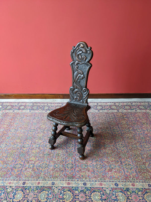 Antique 19th Century Welsh Spinning Chair