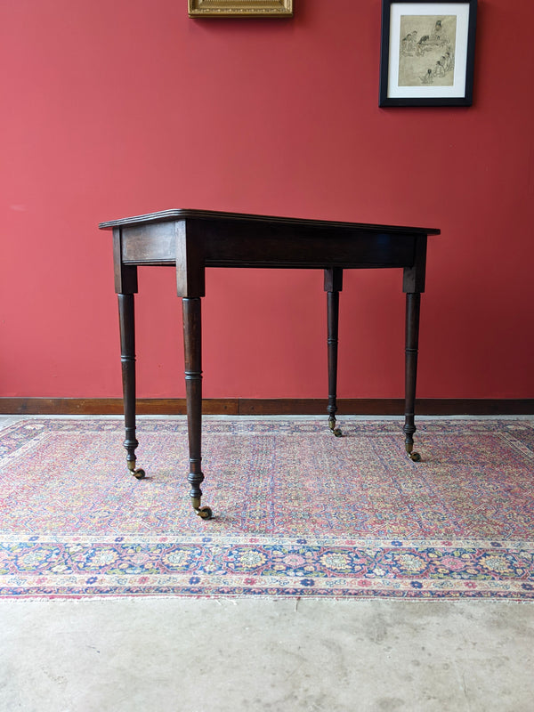 Antique Georgian Mahogany Pier Table / Console Table