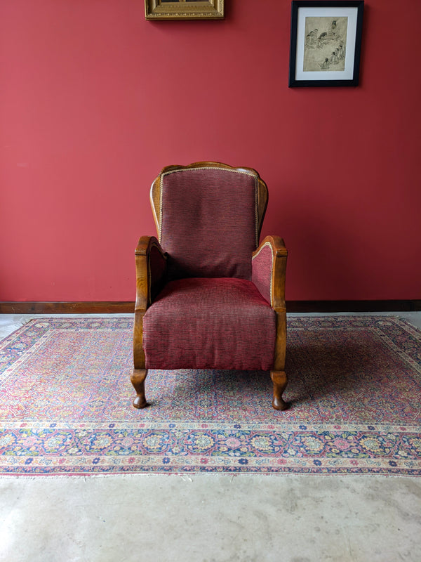 Antique 19th Century French Mahogany Armchair