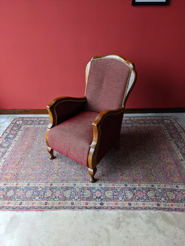 Antique 19th Century French Mahogany Armchair