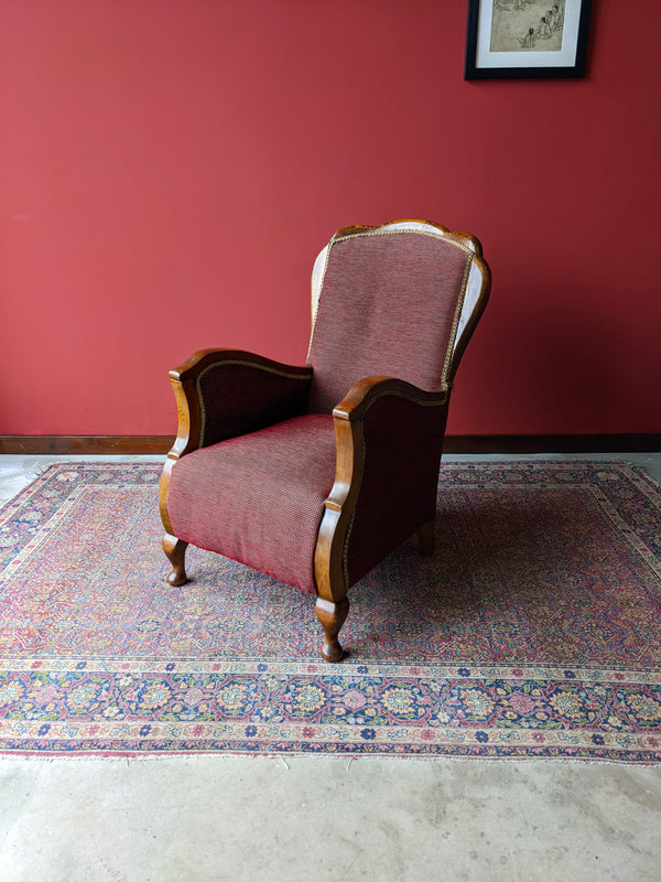 Antique 19th Century French Mahogany Armchair