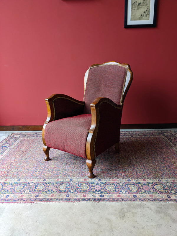 Antique 19th Century French Mahogany Armchair