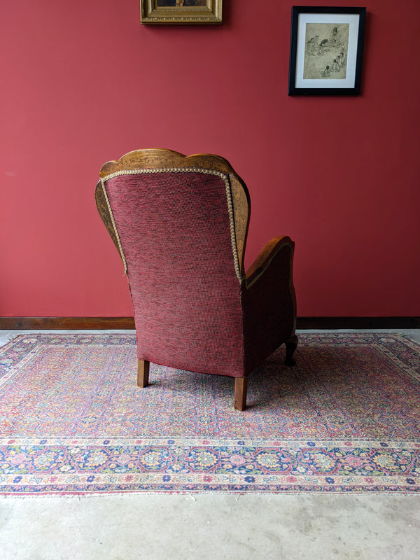 Antique 19th Century French Mahogany Armchair