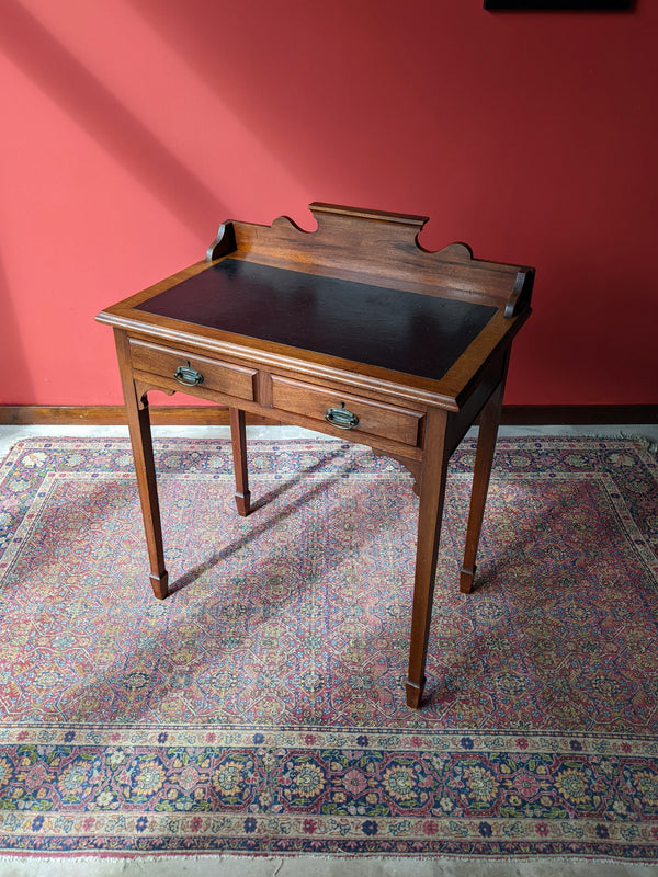 Antique Small Mahogany Writing Desk / Ladies Desk / Hall Table