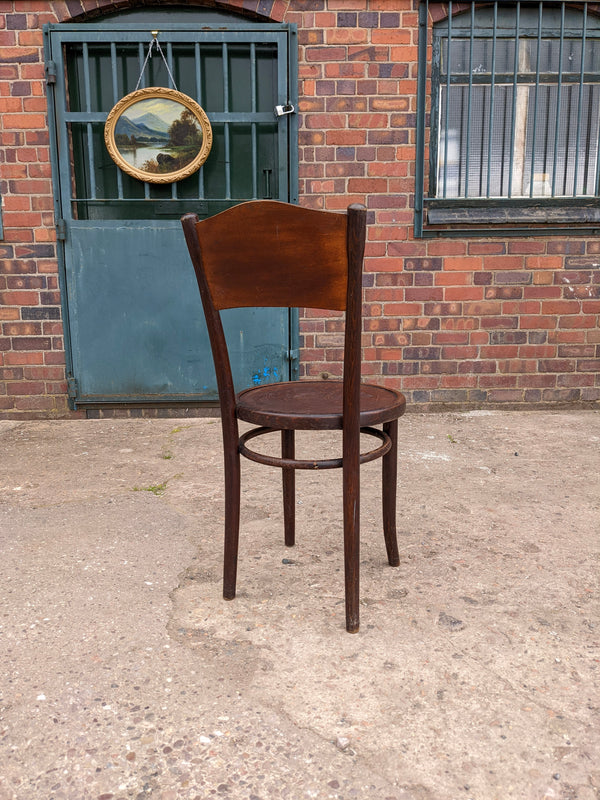 Antique Bentwood Thonet Cafe Chair / Side Chair