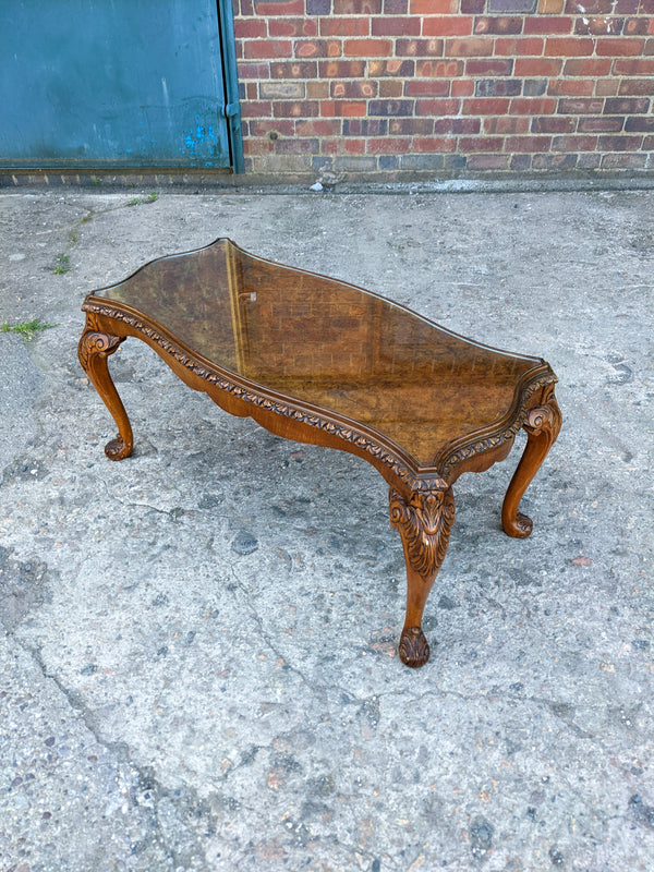 Antique Walnut Coffee Table