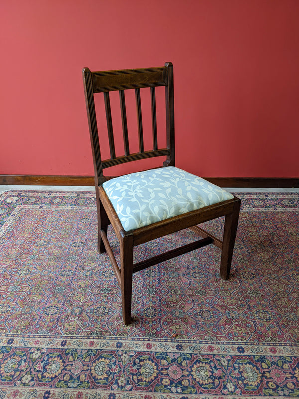 Antique Georgian Oak Side Chair