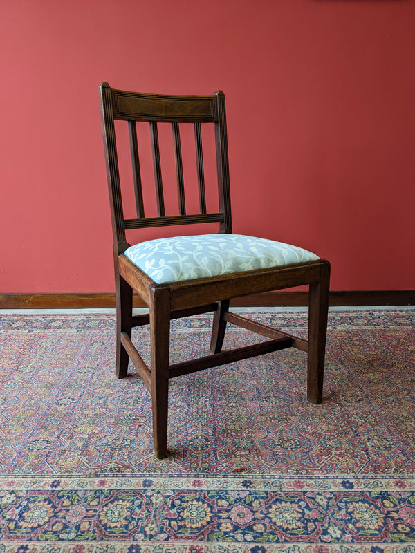 Antique Georgian Oak Side Chair