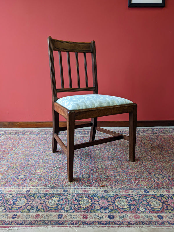 Antique Georgian Oak Side Chair