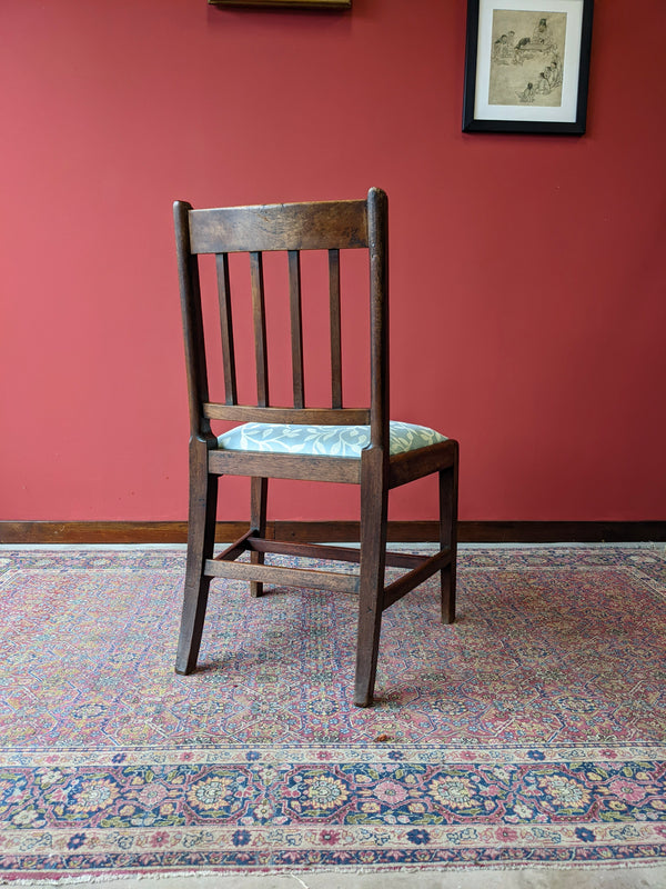 Antique Georgian Oak Side Chair