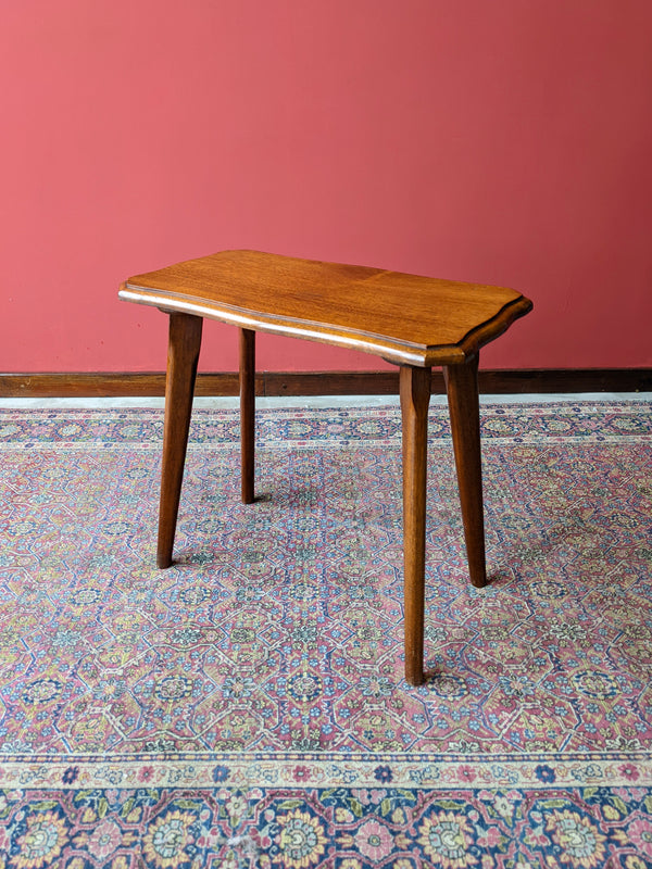 Mid Century Modern Small Teak Side Table / Coffee Table / Bedside