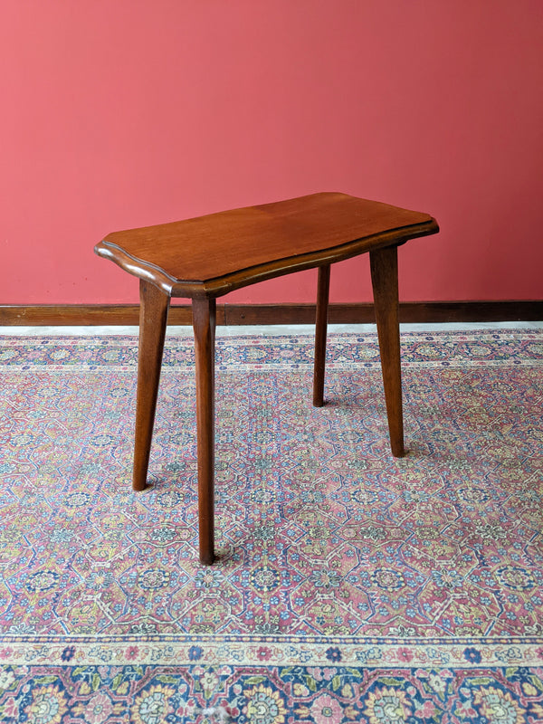 Mid Century Modern Small Teak Side Table / Coffee Table / Bedside