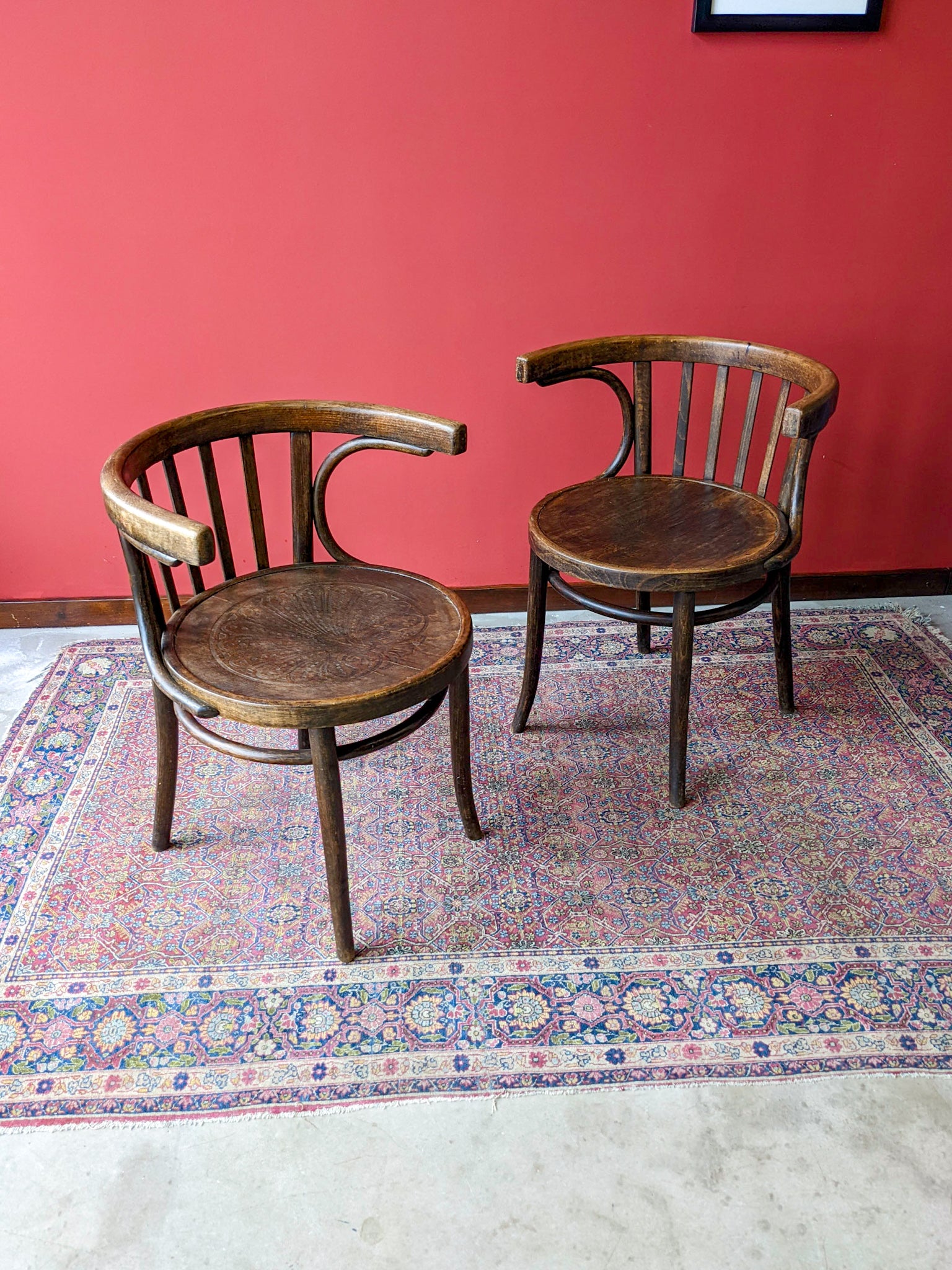 Special Order 4 Bentwood Chairs Founders Antiques