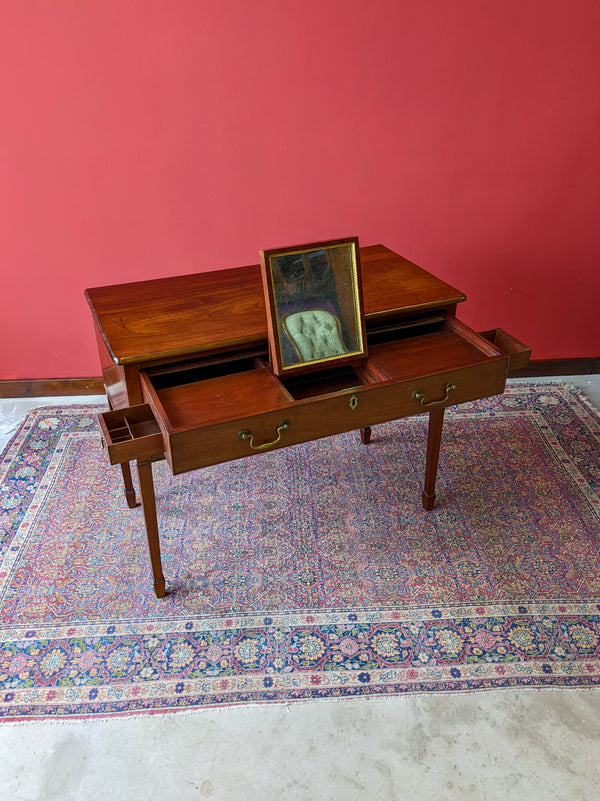 Antique Georgian Mahogany Writing Table / Desk