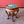 Load image into Gallery viewer, Mid 20th Century Chinese Hardwood Cloisonne Top Plant Stand / Side Table
