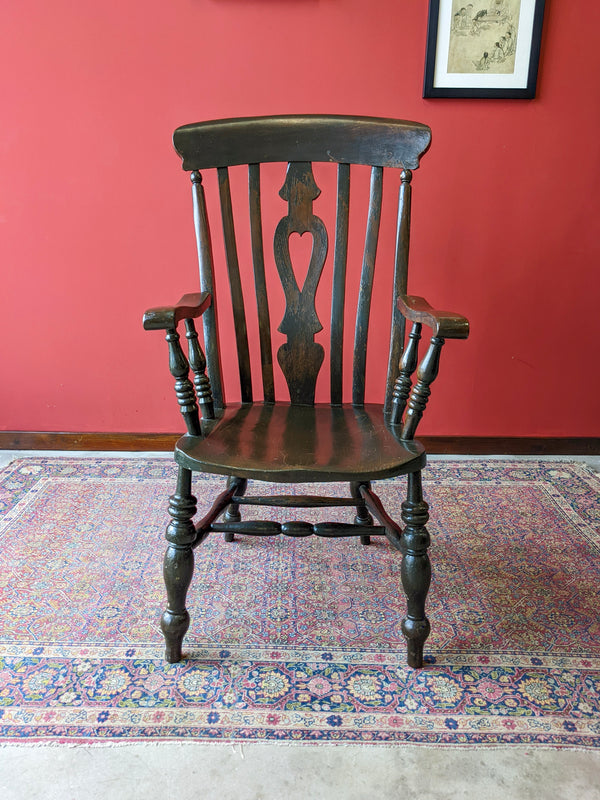 Antique 19th Century Beech Windsor Chair