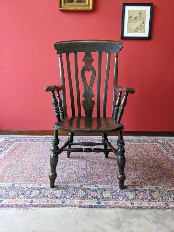 Antique 19th Century Beech Windsor Chair
