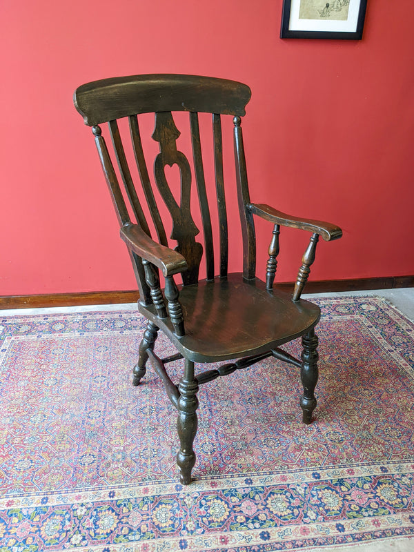 Antique 19th Century Beech Windsor Chair