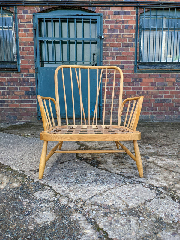 Mid Century Blonde Ercol Jubilee Armchair Model 766