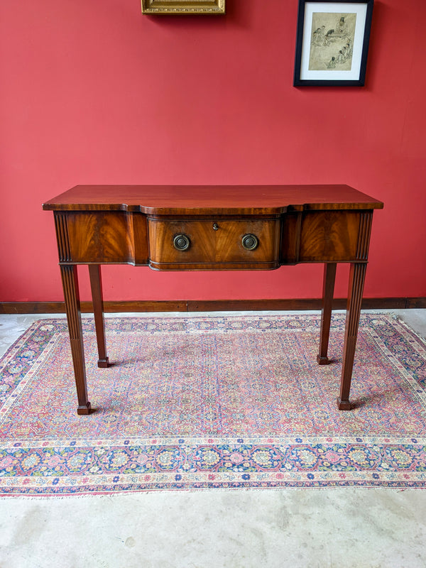 Antique Mahogany Breakfront Sideboard / Hall Table / Long Desk