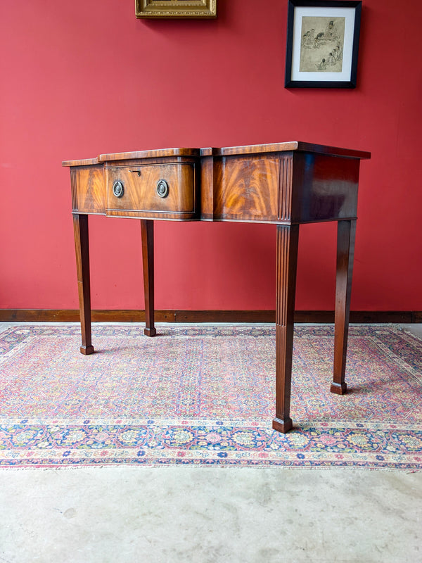 Antique Mahogany Breakfront Sideboard / Hall Table / Long Desk