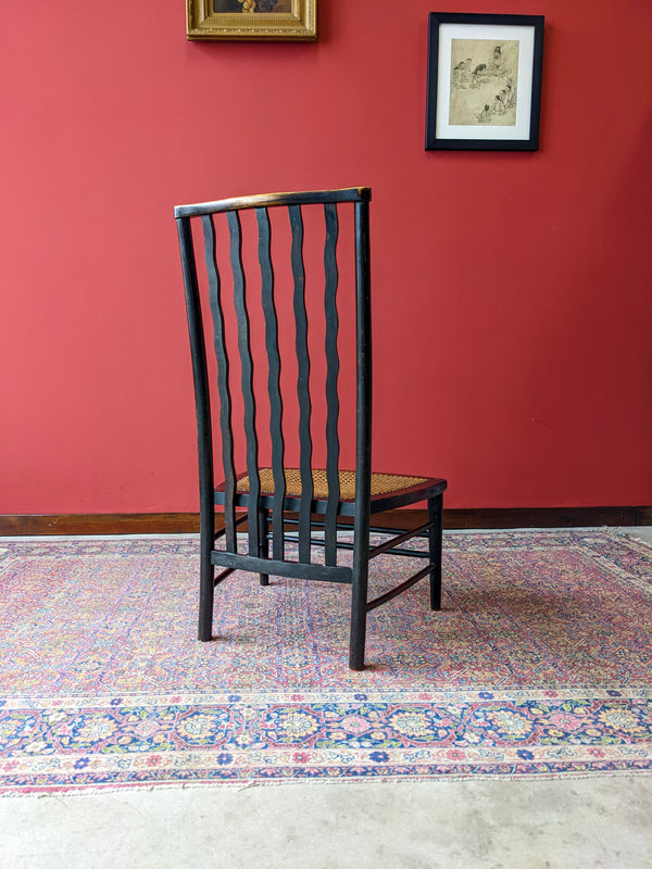 Antique Arts & Crafts Morris & Co Lathback Chair for Liberty & Co
