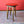 Load image into Gallery viewer, Vintage Gaskell &amp; Chambers Red Formica Top Circular Pub Table
