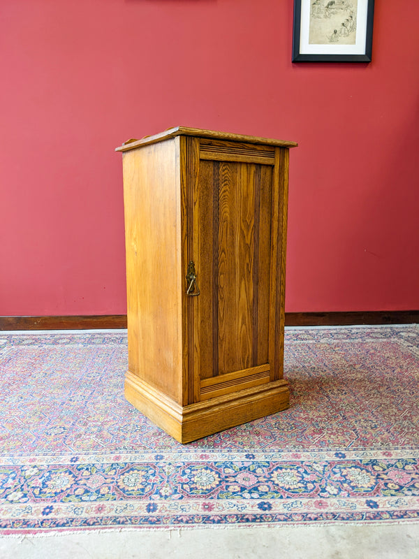 Antique 19th Century Pine Pot Cupboard / Bedside Cabinet