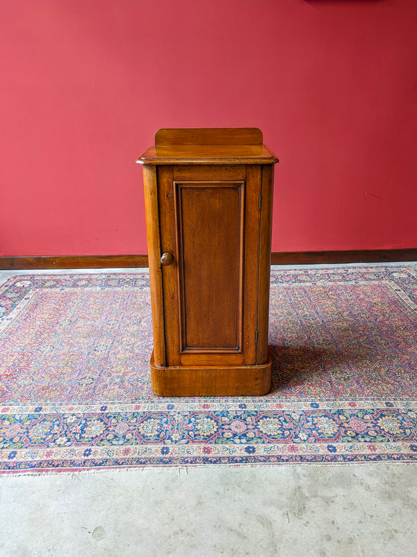 Antique Victorian Mahogany Pot Cupboard / Bedside Cabinet