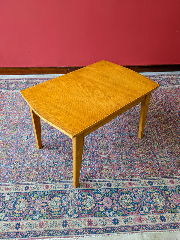 Mid Century Modern Oak Side Table / Coffee Table