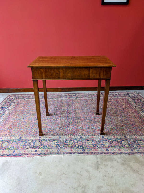 Antique Georgian Mahogany Side Table / Pier Table