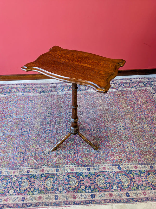 Antique 19th Century Mahogany Tripod Side Table