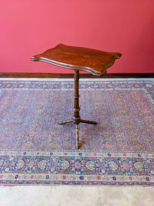 Antique 19th Century Mahogany Tripod Side Table
