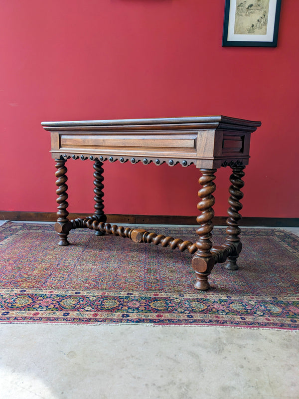 Antique Mid 19th Century Mahogany Altar Table / Console / Hall Table