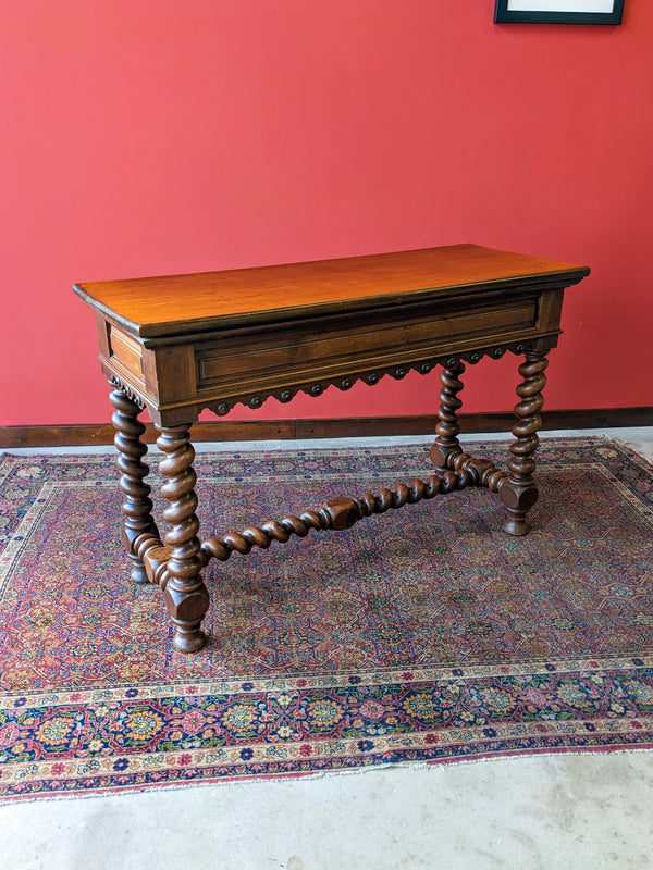 Antique Mid 19th Century Mahogany Altar Table / Console / Hall Table