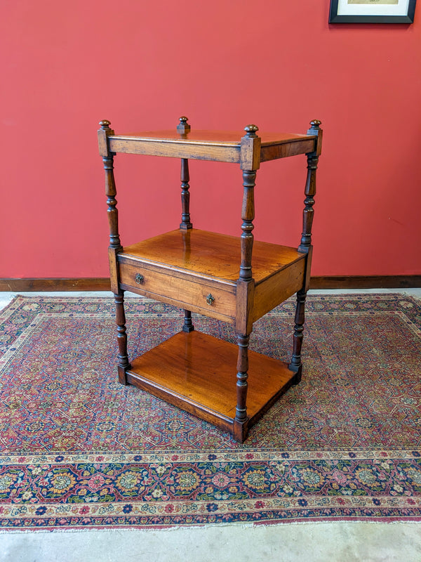 Antique Georgian Mahogany Buffet Stand / Whatnot / Hall Table