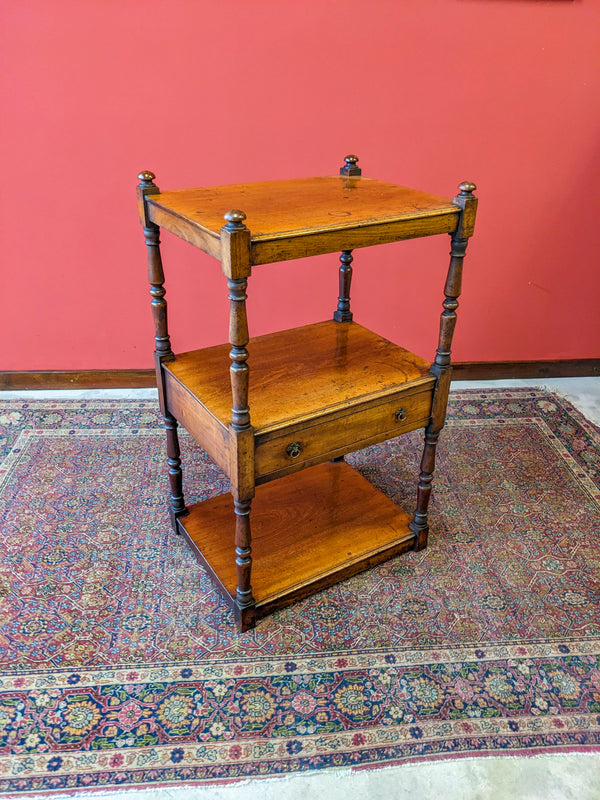 Antique Georgian Mahogany Buffet Stand / Whatnot / Hall Table