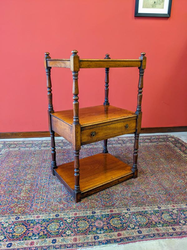 Antique Georgian Mahogany Buffet Stand / Whatnot / Hall Table