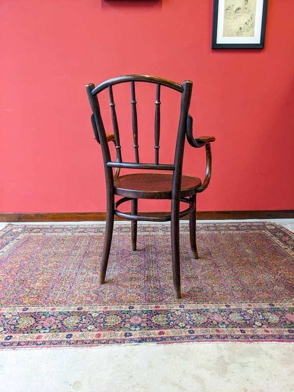 Antique Thonet Bentwood Chair / Armchair Circa 1900