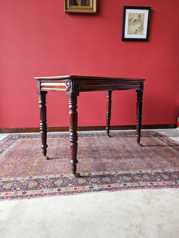 Antique Victorian Mahogany Pier Table / Console Table